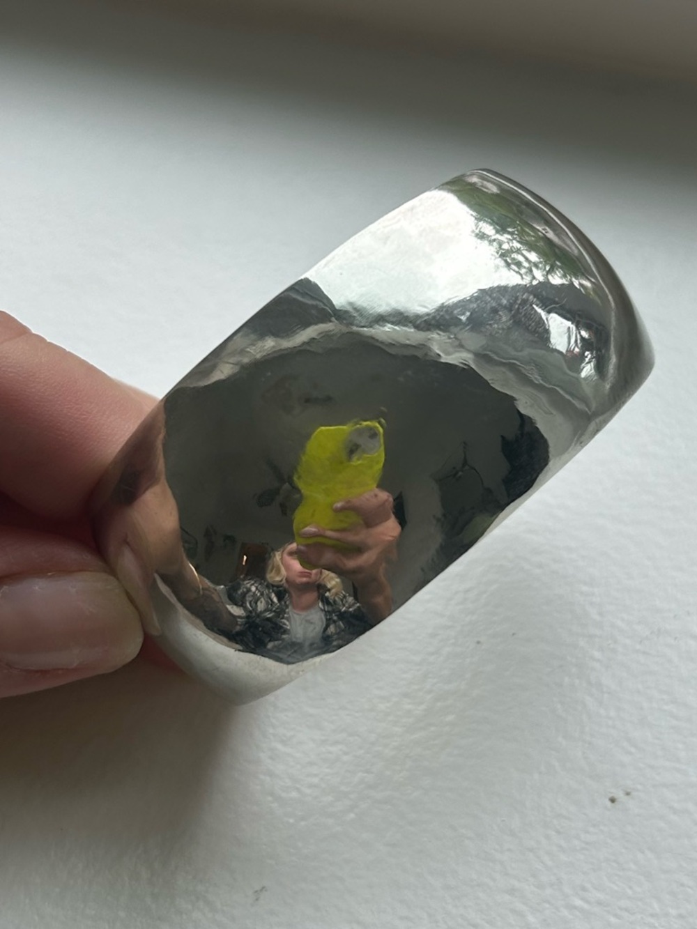 Vintage James Avery Sterling Silver Wide Hammered Cuff Bracelet